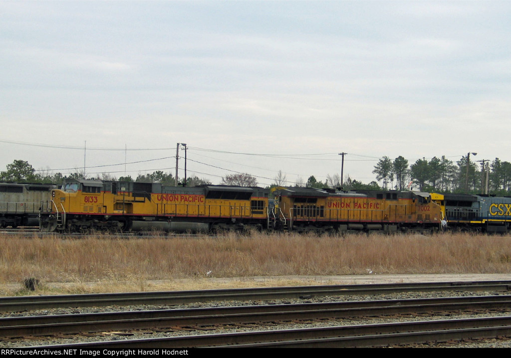 UP 8133 & 7002 in the CSX yard